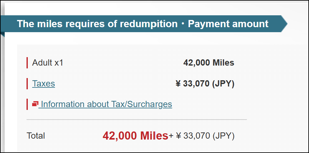Japan Airlines Mileage Bank Sweet Spots