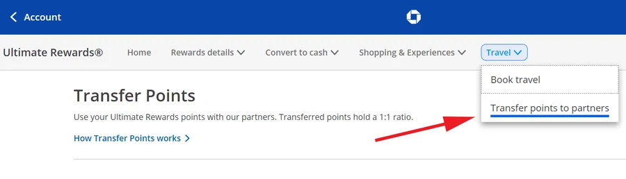 Chase transfer bonuses