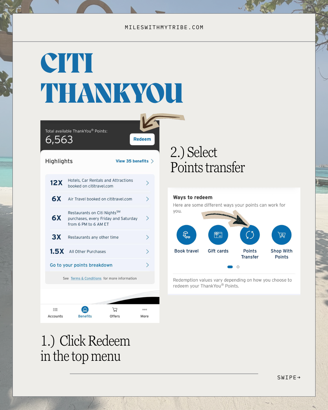 transfer credit card points