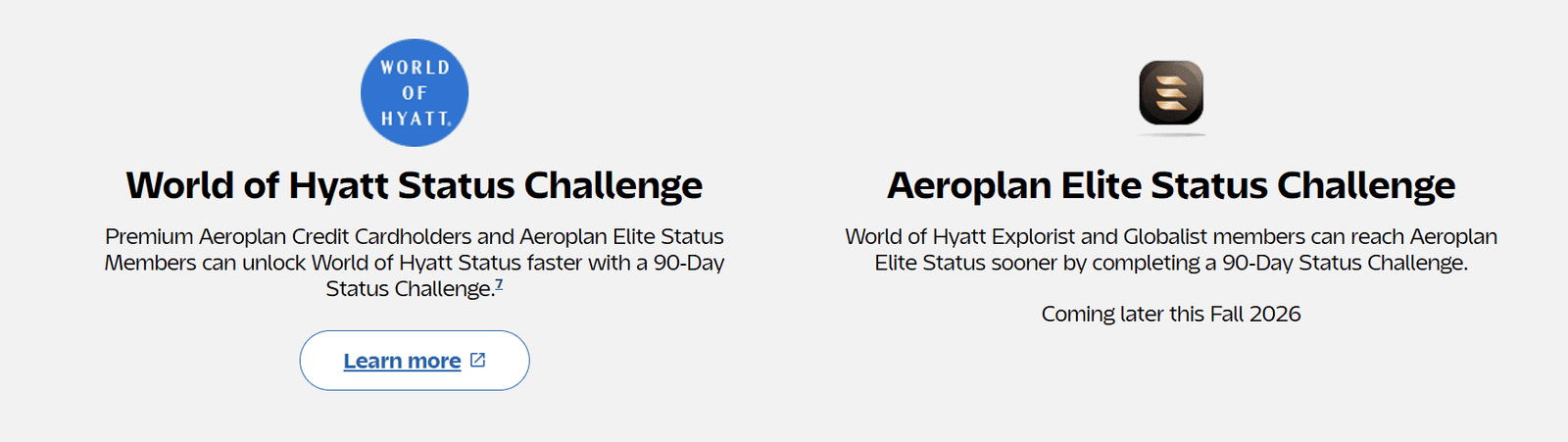 Hyatt Aeroplan partnership